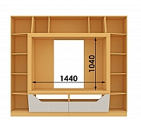 Шкаф комбинированный МН-023-01
